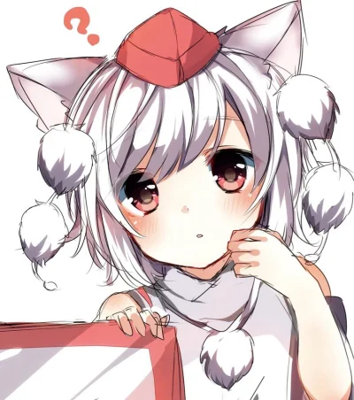 LlamaRzr - #randomanimeshit #touhou #momijiinubashiri #kemonomimi #okamimimi #blushed...