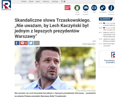 mateopoznan - SKANDAL! LECH KACZYŃSKI BYŁ NAJLEPSZY NIE WOLNO MÓWIĆ INACZEJ!11!11one
...