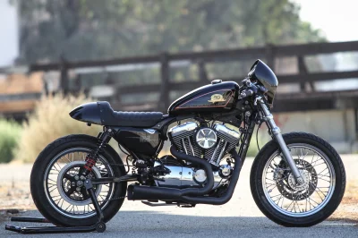 mroczne_knowania - #caferacer #motocykle

Przykład, że z Harleya Sportstera można w...