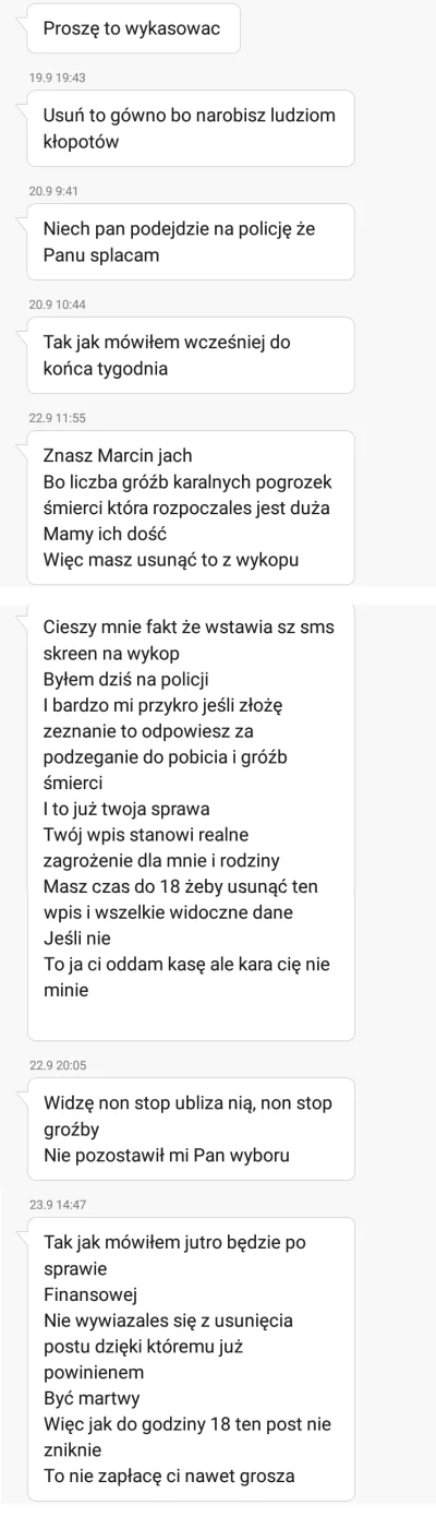 yeloneck - Krótka aktualizacja - sprawa została zgłoszona na Komendzie Miejskiej w Zi...