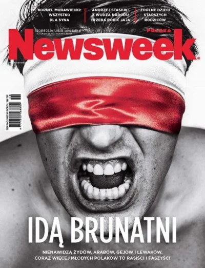 S.....5 - ,,Idą brunatni" - napisali czerwoni. 

#bekazlewactwa #newsweek #rakconte...