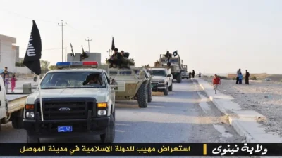 sln7h - @aaandrzeeey: Byś widział fury i sprzęt ISISowów na terenie Iraku i Syrii... ...