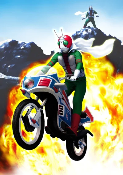 kedzior1916 - #randomanimeshit #kamenrider #kamenriderv3 #shirokazami #hurricane #tok...