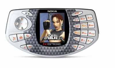 Windmark - @globalgsmtm: Nokia N-Gage. Konsolofon z systemem operacyjnym Symbian. Slo...