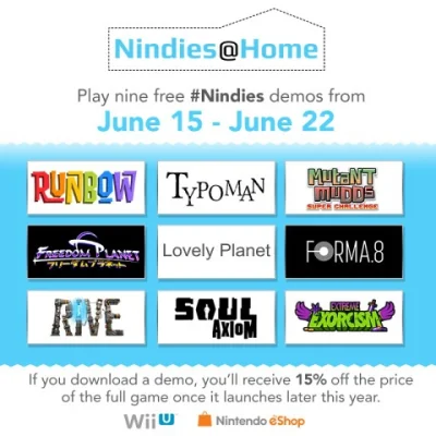 j.....b - Nindies@Home E3 - w eShopie pojawiło się 9 dem różnych indyków, w które moż...