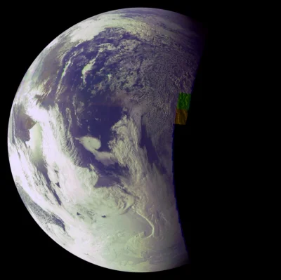 d.....4 - Ziemia widziana przez Juno, październik 2013.

#kosmos #juno #eksploracjako...