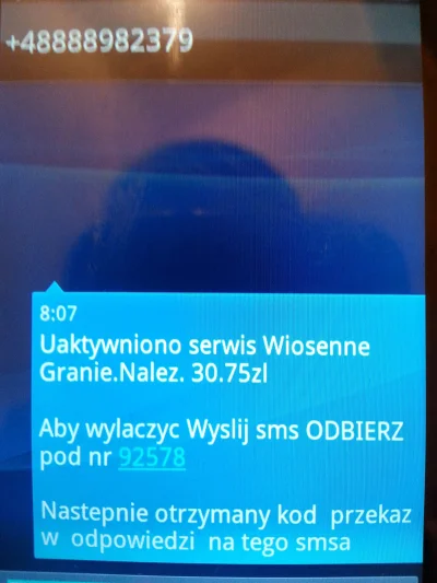 kkocurekk - I treść drugiego smsa i numer telefonu #oszukujo #sms