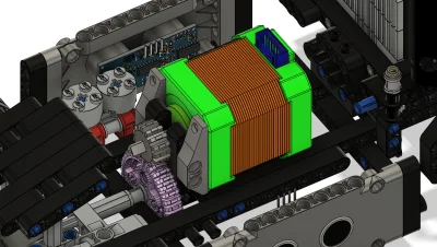 mapache - mocowanie z standardem lego