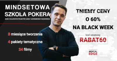 MentalEdge - Kolejna specjalna #promocja dla Was - z okazji #blackweek mamy dla Was a...