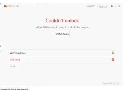 sebool12 - serio, mam czekać 360h na możliwość odblokowania bootloadera?
próbowałem ...