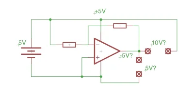 BrzdekMonet - #elektronika #gimnazjumbaza
Czy jeśli wejście odwracające (WE-) wzmacn...