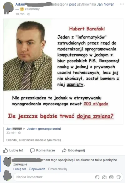 Miscellaneous - Kiedy wchodzisz na facebook i na tablicy widzisz wielkiego Polaka, kt...