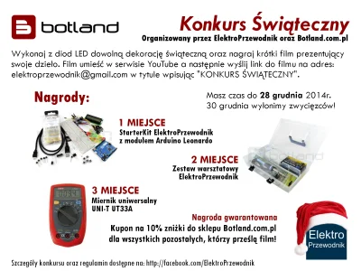 grabaz - #arduino #swieta #mikrokontrolery #mikroreklama #konkurs #konkursowo #elektr...