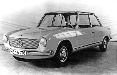 Merolka - Ta sympatyczna mordka, to koncept Mercedesa W118, stworzony w latach 60 ubi...