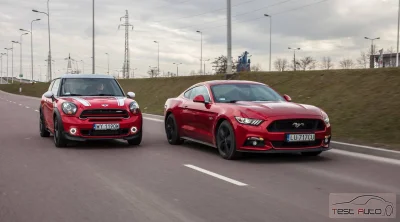 TestAuto - Czym chciałbyś jeździć? 
#motoryzacja #samochody #Mini #Mustang 
#exotic...