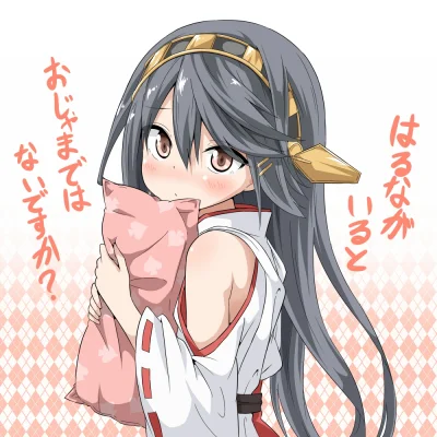 z.....s - #randomanimeshit #kantaicollection #haruna 
#ukami 
Are you sure Haruna wi...