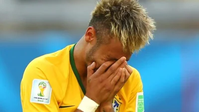 J.....y - Zaplusuj, jeśli cieszy cię odpadnięcie Neymara.

#pilkanozna #mecz #mundi...