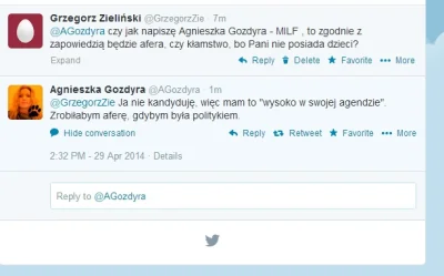 Lulu_Quest - @aryss: Pani Gozdyra napisała na Twitterze, że gdyby była politykiem, rz...