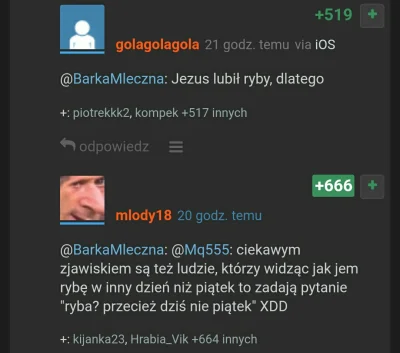 Marcinnx - @mlody18 za to przy niedzieli takie "atrakcje" ( ͡º ͜ʖ͡º)