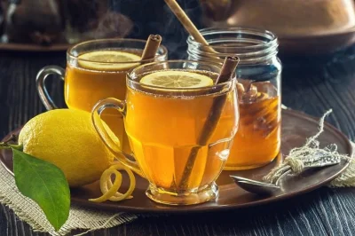 l.....n - #herbata #herbatazielona #cytryna #miod
Nie ma to jak zielona herbata z cy...