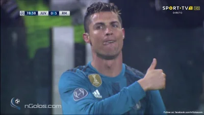 Tylkonachwilke - Bramka Ronaldo. Aplauz kibiców Juventusu. Podziękowanie Ronaldo. Kla...