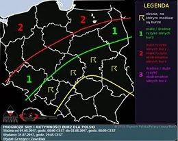 M.....8 - UWAGA

Prognoza do mapy z Polskich łowców burz: 
STOPIEŃ 2. ZAGROŻENIA z...