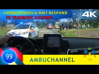 wielkienieba - #112boners
Kamera z ambulansu, odległość 17km (18minut), wezwanie do ...