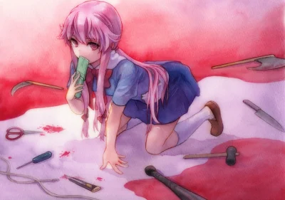 kedzior1916 - #randomanimeshit #mirainikki #yunogasai #yandere #rashgwinnerspam @Para...