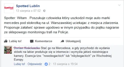 b.....3 - Stać cię na Mercedesa #!$%@? złodzieju to stać cię na lakier i nie masz pra...