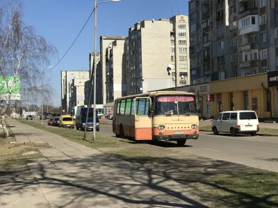 totti10 - Fotka z dziś z #ukraina #czerwonohrad #carboners #autobusy #komunikacjamiej...