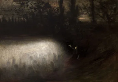 Agaress - Władysław Podkowiński - Marsz żałobny Chopina, 1894

#sztuka #malarstwo #...