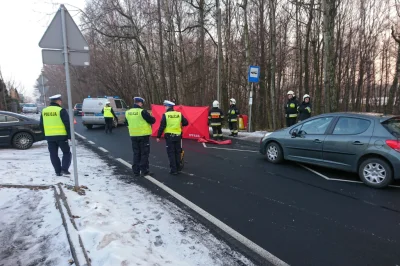 grishko - 30 stycznia 2019, Bielsko-Biała, ul. Krzemionki, godz. 14.40 - Wypadek drog...