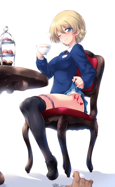 Kamil85R - #randomanimeshit #anime #girlsundpanzer #darjeeling #rajstopyanime