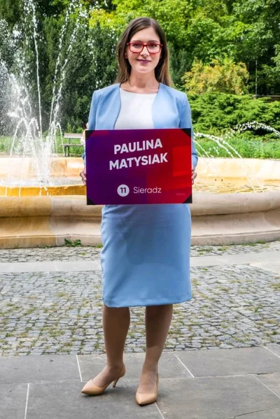 s.....0 - Paulina Matysiak - nasza jedynka z okręgu Sieradzkiego :)
#polityka #wybor...