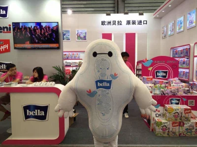 ElToro - Na targach w Szanghaju toruńską firmę Bella produkującą artykuły higieniczne...