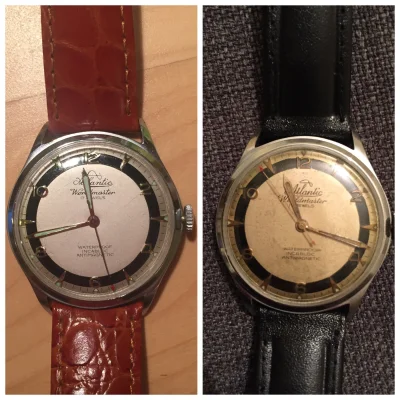 Mbw3 - po i przed dla porównania 
 #zegarki #watchboners #modameksa #gentlemanboners...