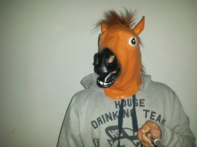Jankez - #wish #pokazzakupy ktoś chciał kiedyś zdj ubranej maski konia, proszę. KILL ...