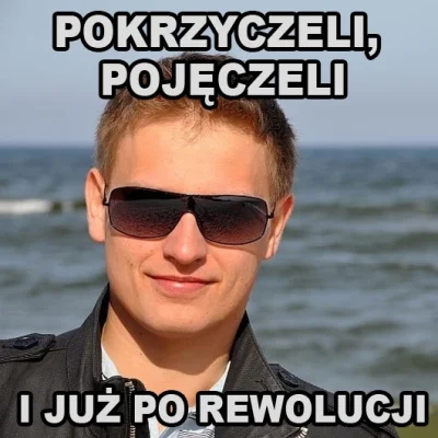 L.....V - Już? To proszę się rozejść i wracać do walki o plusy i bordo. Nikt z oburzo...