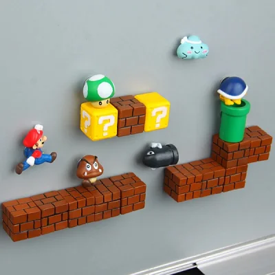 Prostozchin - >> Magnesy na lodówkę z Super Mario 10 elementów << w promocji za ~ 14 ...
