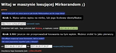 kicjow - Wyniki rozdajo! 

Książka wędruje do @czinczinatti, zapraszam do kontaktu ...