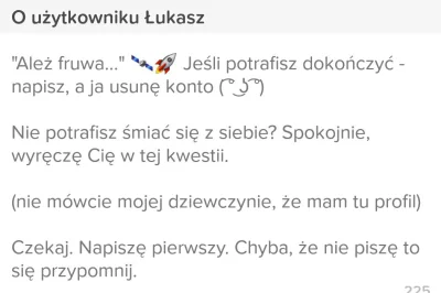 Szkocik - Ostatnie podejście do #tinder
Może w końcu trafi się ktoś kto mnie nie zanu...