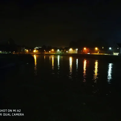 NomadMS90 - Rzeka nocą. #fotografia #tworczoscwlasna