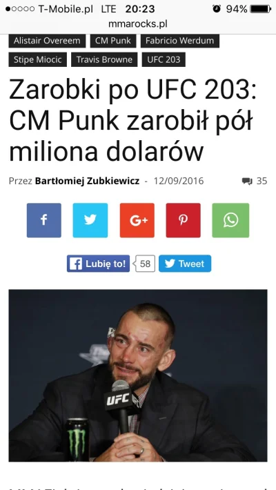 czarnuch86 - Pol bańki za szybki #!$%@?. Spoooooko ( ͡° ͜ʖ ͡°) #ufc