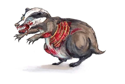 borsiu - #zombiebadger #borsuki