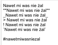 illuminatiie - Nawet mi was nie żal
Nawet mi was nie żal
Nawet mi was nie żal

 Na...