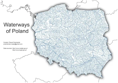 noniemogeno - @Lucider5: mapa rzek w Polsce