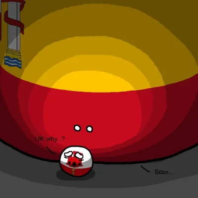 baqs - #polandballart #polandball #brexit 
Gibraltar nie chciał referendum :(