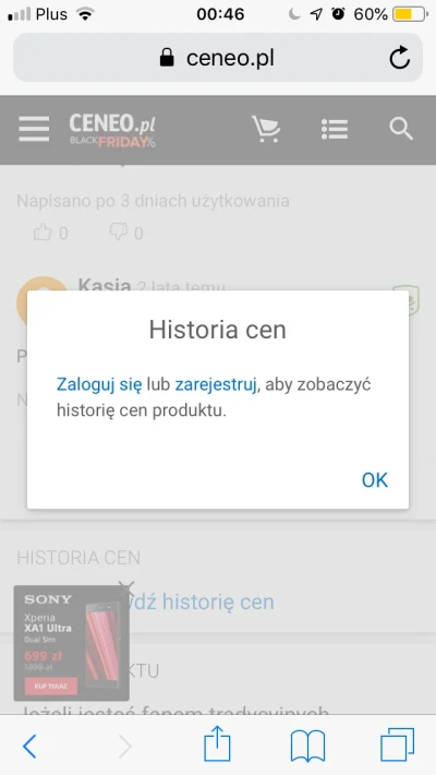 Wynoszony - @Ceneo: a czemu wymagacie rejestracji do sprawdzenie historii ceny? Jakie...