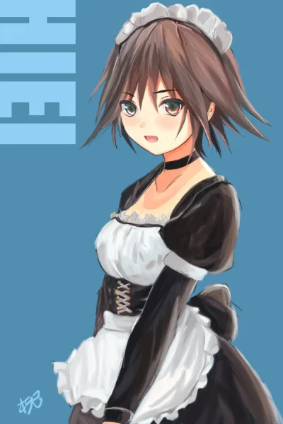 kedzior1916 - #randomanimeshit #kantaicollection #hiei #maid