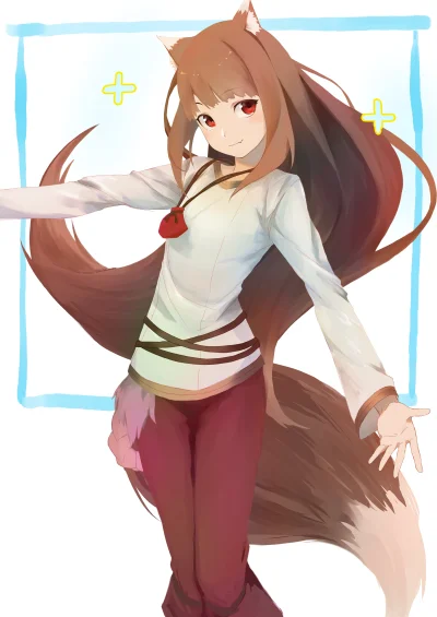 LatajacaPapryka512 - #randomanimeshit #spiceandwolf #holo #horo #kemonomimi #okamimim...